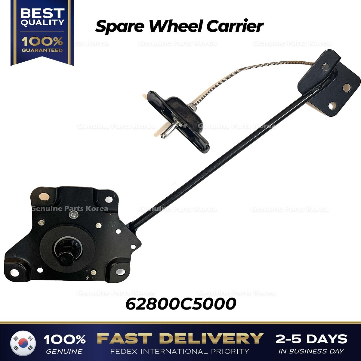 Genuine Spare Wheel Carrier 62800C5000 for Hyundai Santa Fe