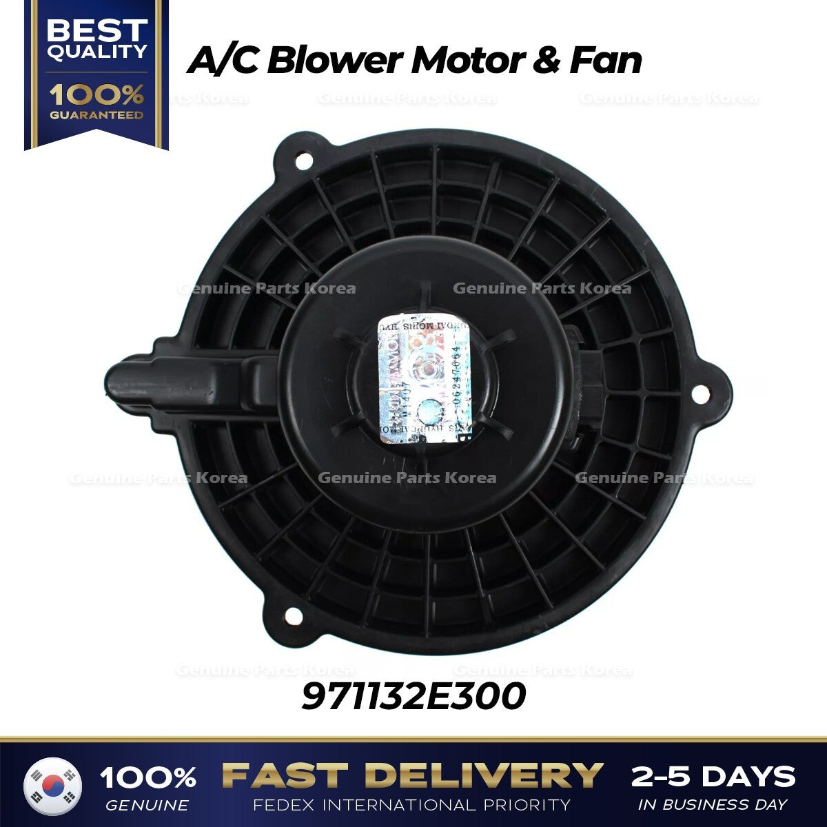 Genuine A/C Blower Motor & Fan 971132E300 for Hyundai Tucson