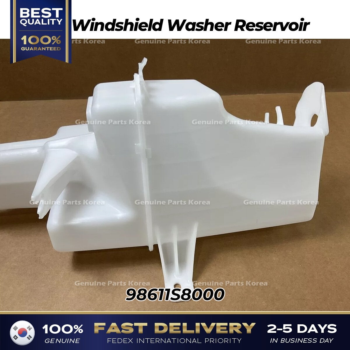 Genuine Windshield Washer Reservoir 98611S8000 for Hyundai Palisade