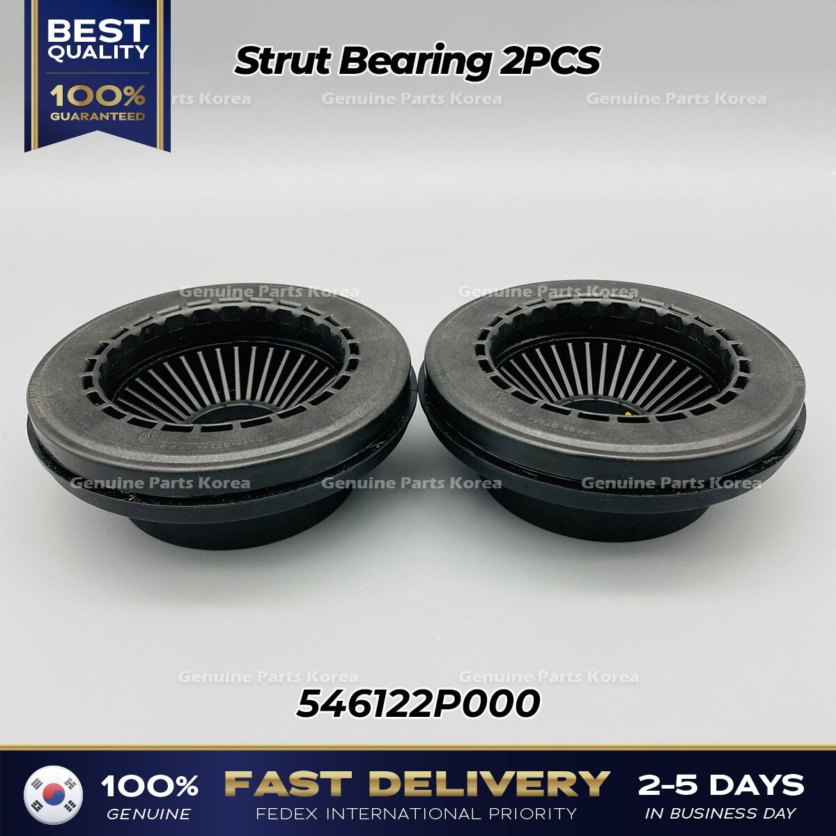 Genuine Strut Bearing 2PCS 546122P000 for Hyundai Genesis Coupe Kia Sorento