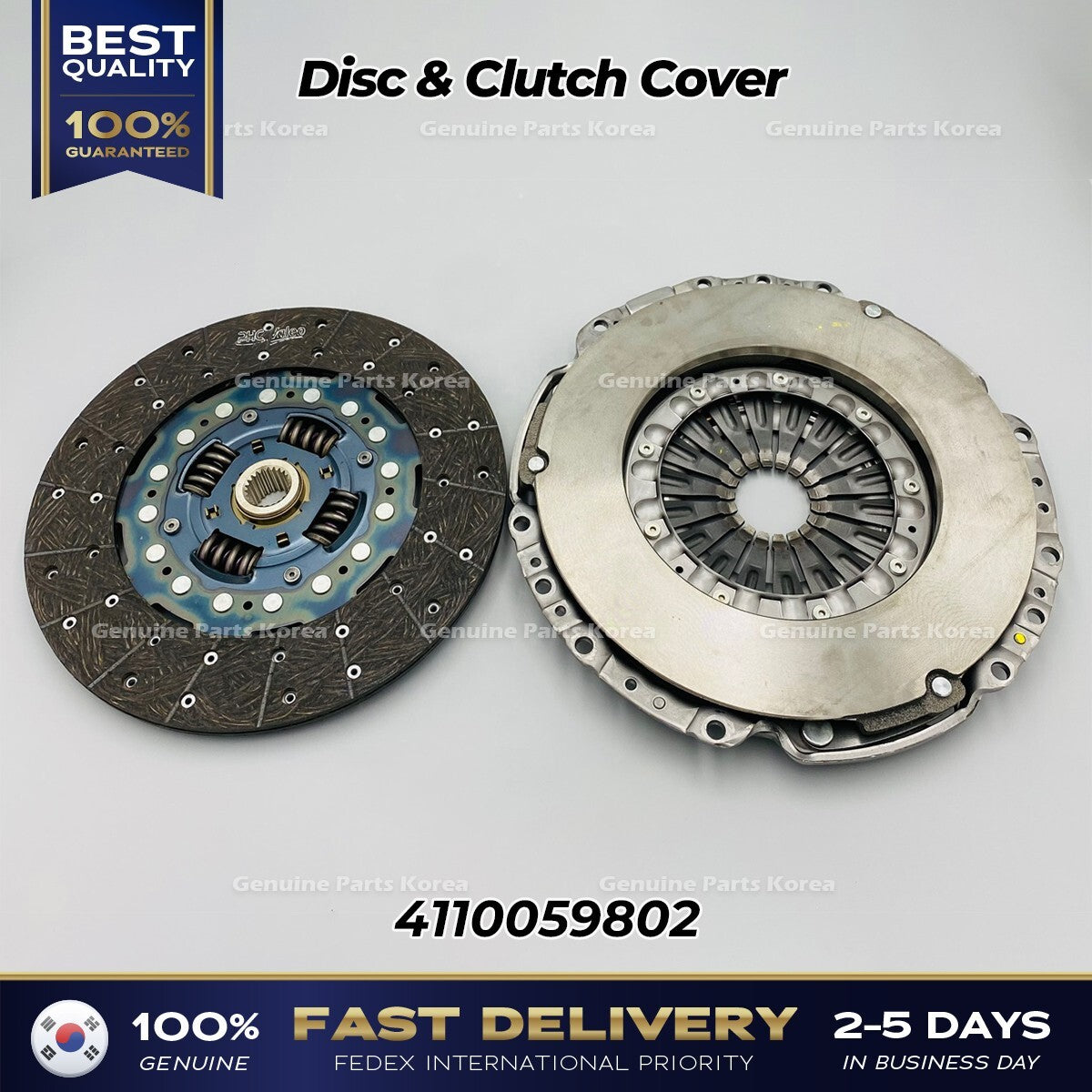 Genuine Disc & Clutch Cover 4110059802 for Hyundai H350