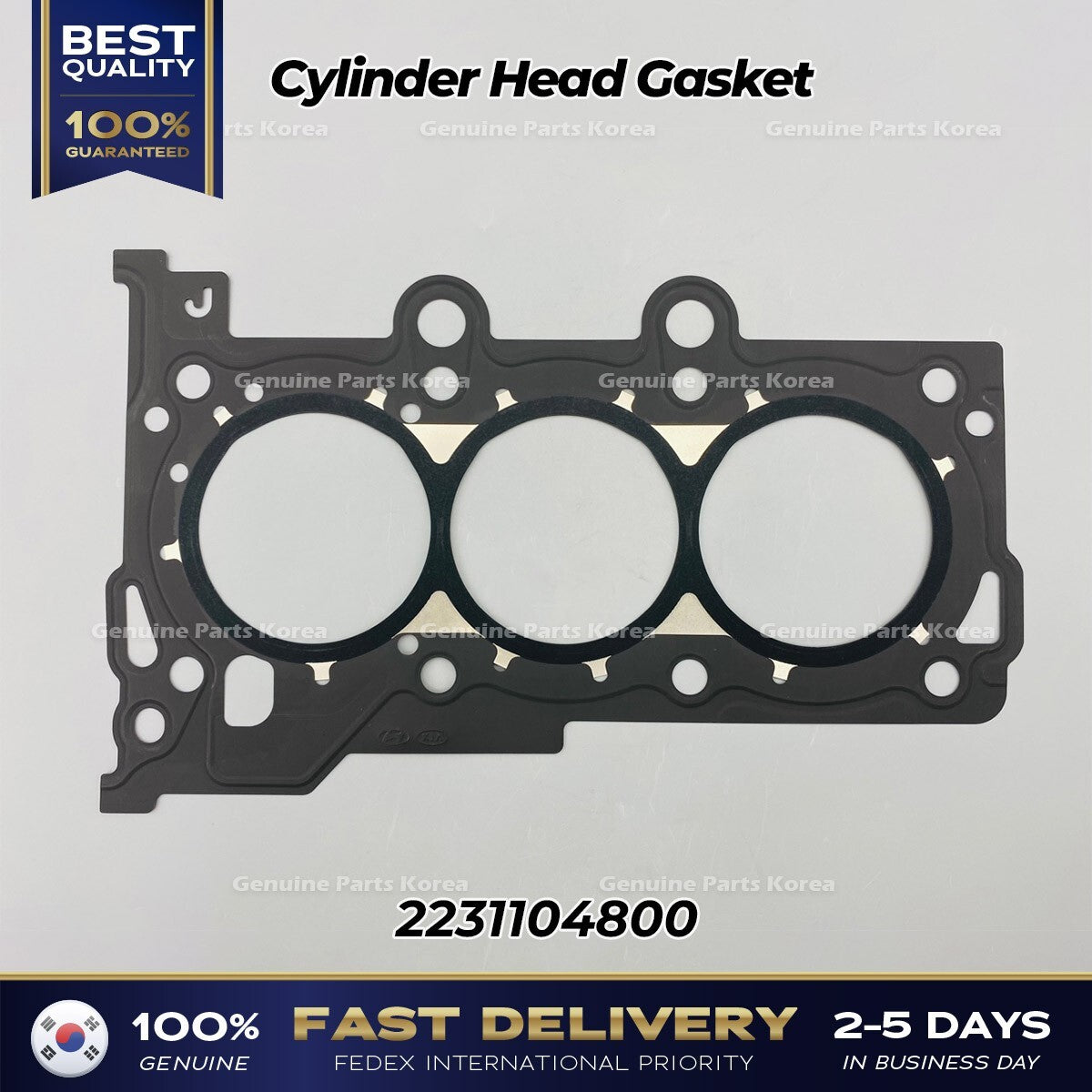 Genuine Cylinder Head Gasket 2231104800 for Kia Picanto