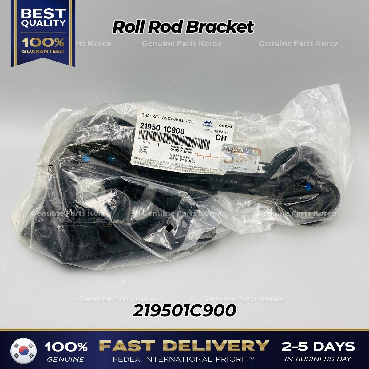 Genuine Roll Rod Bracket 219501C900 for Hyundai Getz