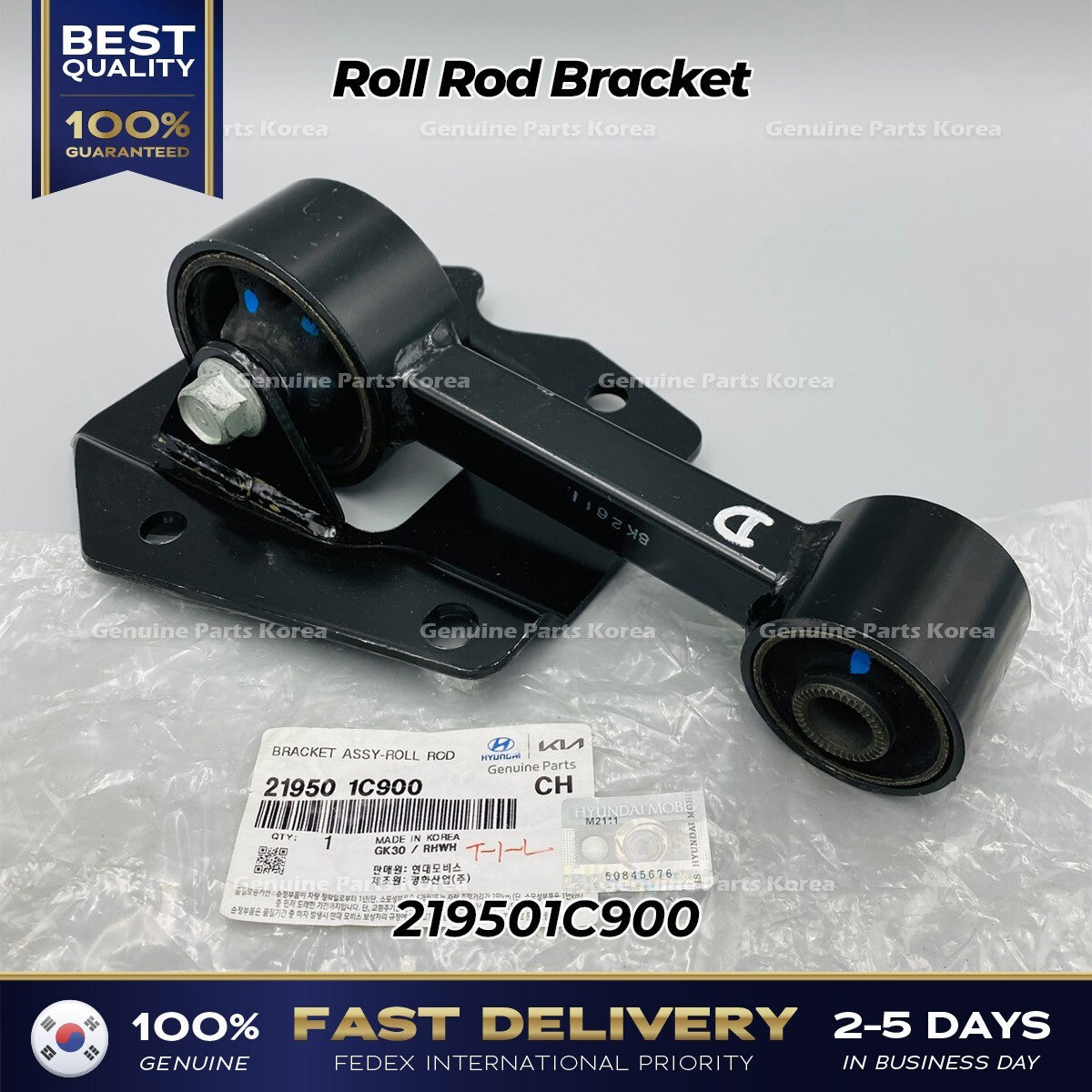 Genuine Roll Rod Bracket 219501C900 for Hyundai Getz