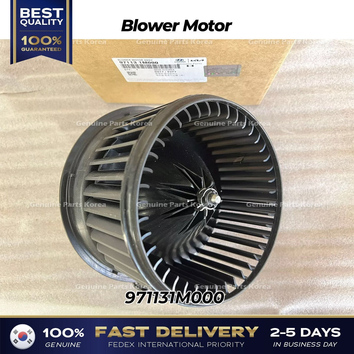Genuine Blower Motor 971131M000 for Kia Forte