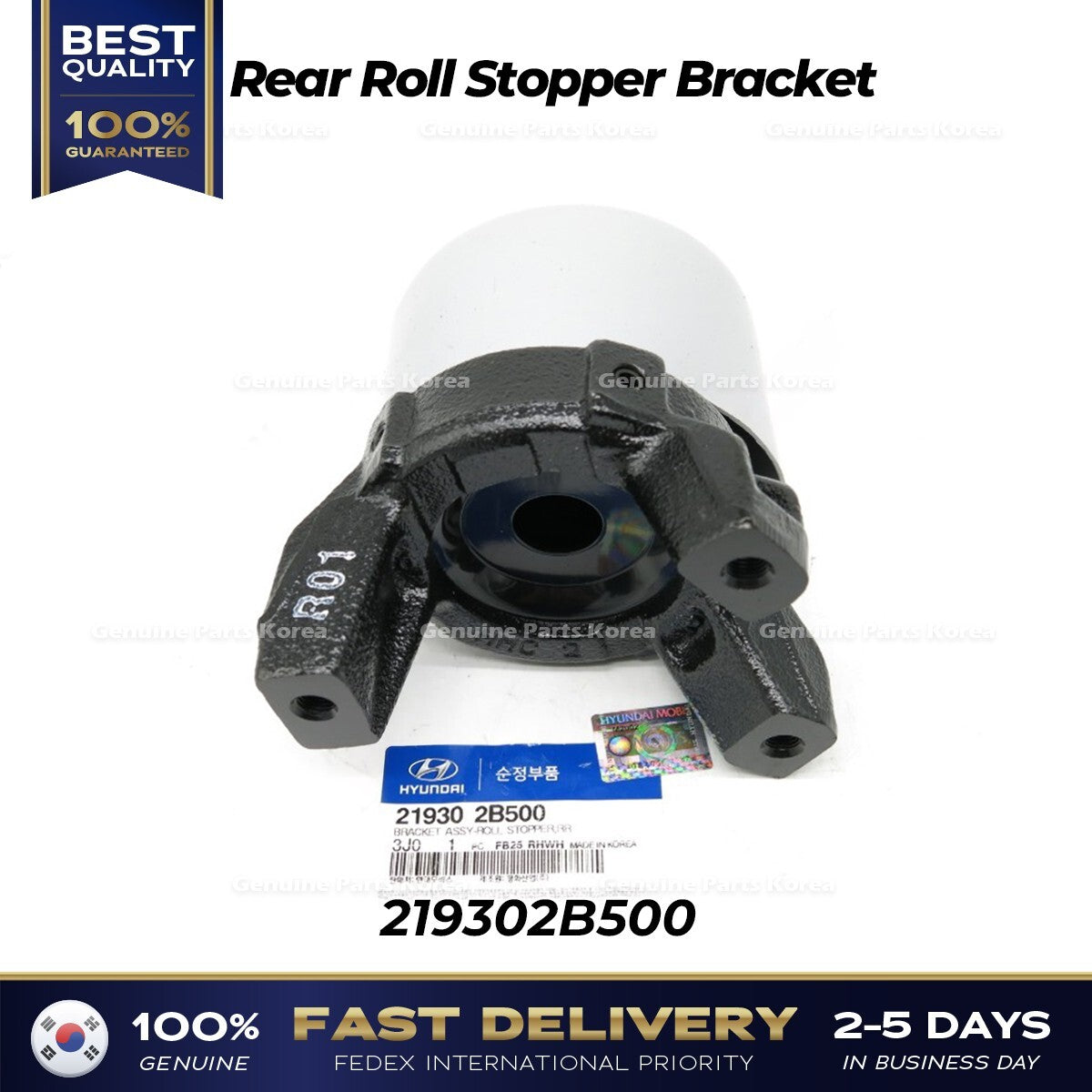 Genuine Rear Roll Stopper Bracket 219302B500 for Hyundai Santa Fe Veracruz