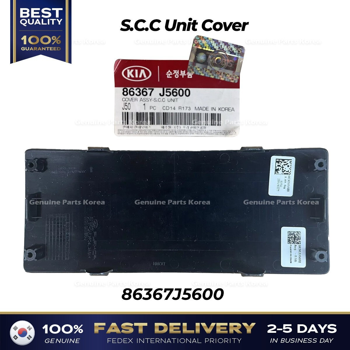 Genuine S.C.C Unit Cover 86367J5600 for Kia Stinger