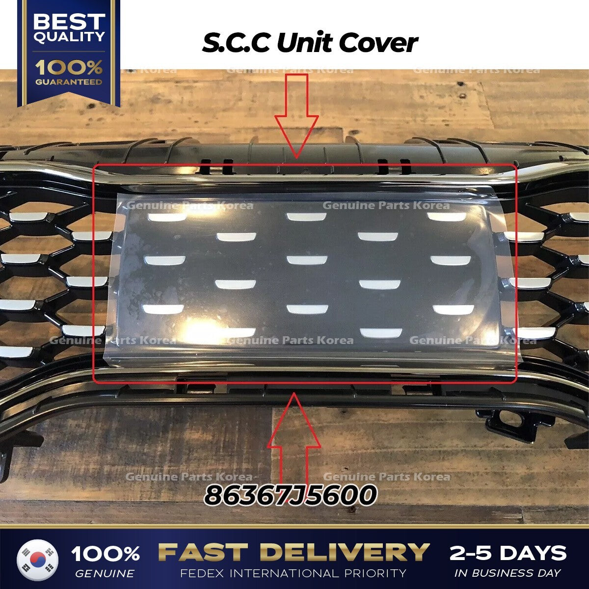 Genuine S.C.C Unit Cover 86367J5600 for Kia Stinger