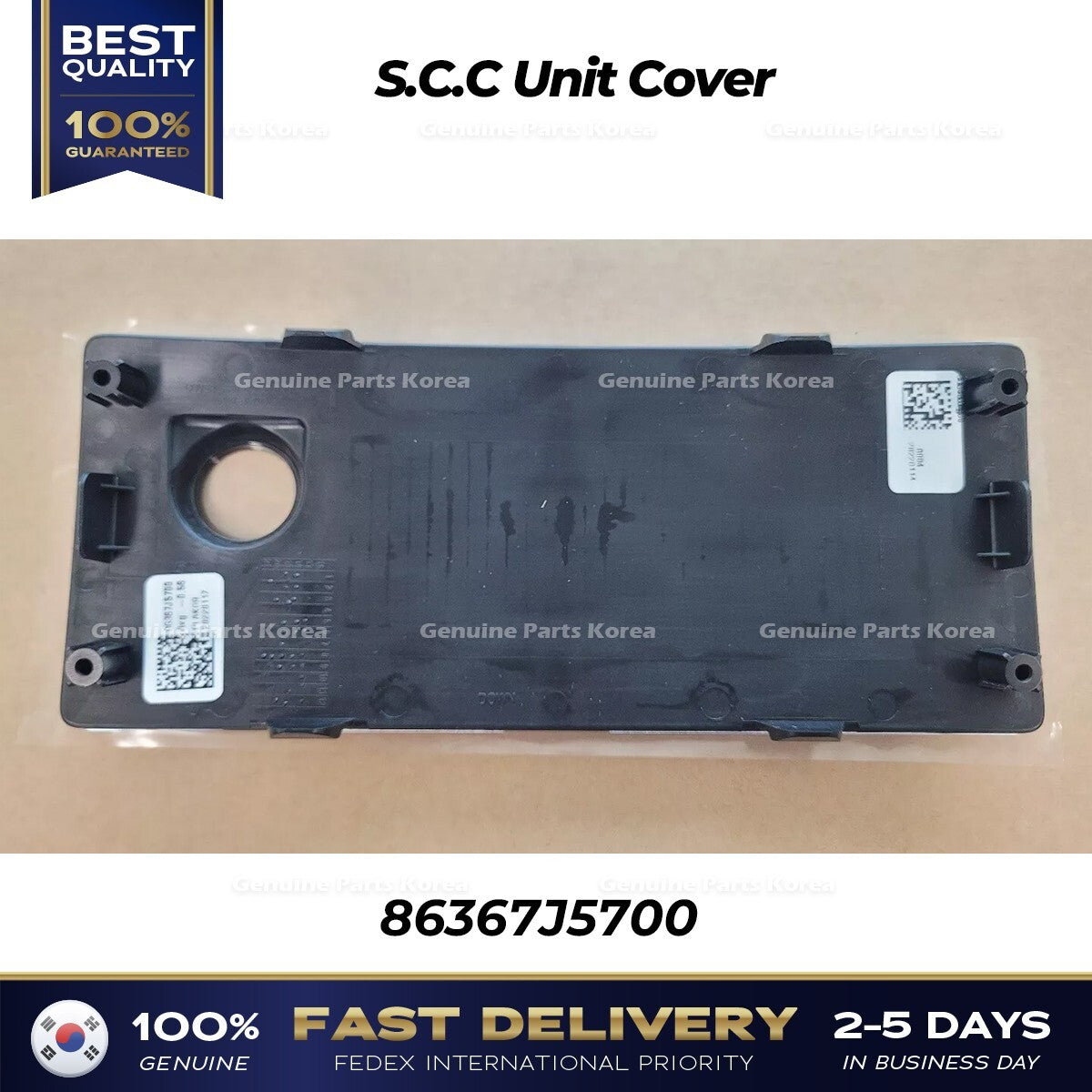 Genuine S.C.C Unit Cover 86367J5700 for Kia Stinger
