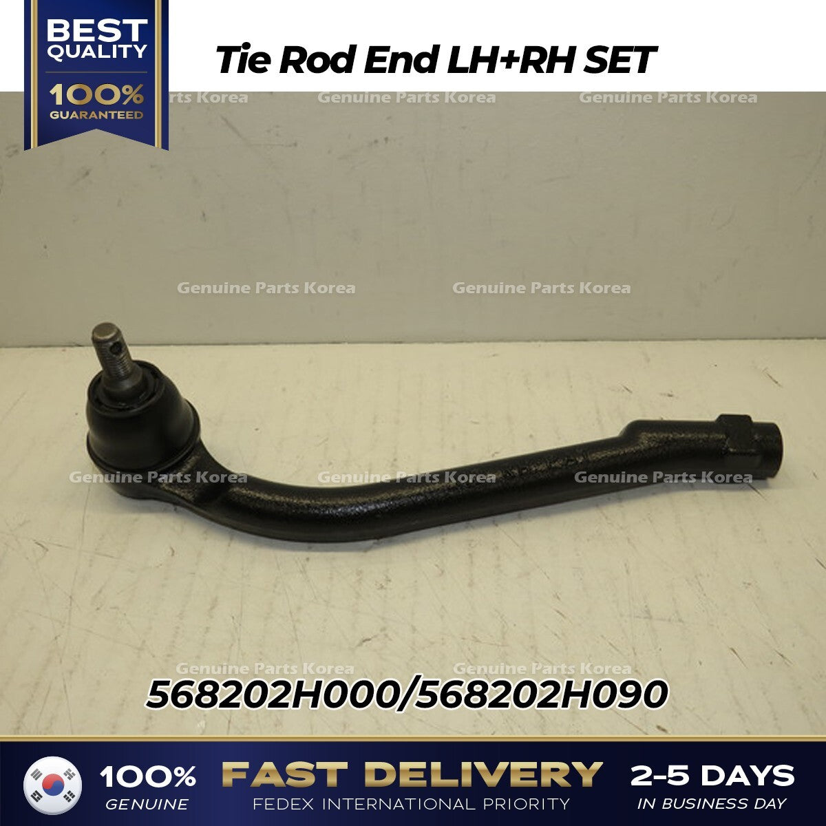 Genuine Tie Rod End LH RH SET for Hyundai Elantra Kia Forte