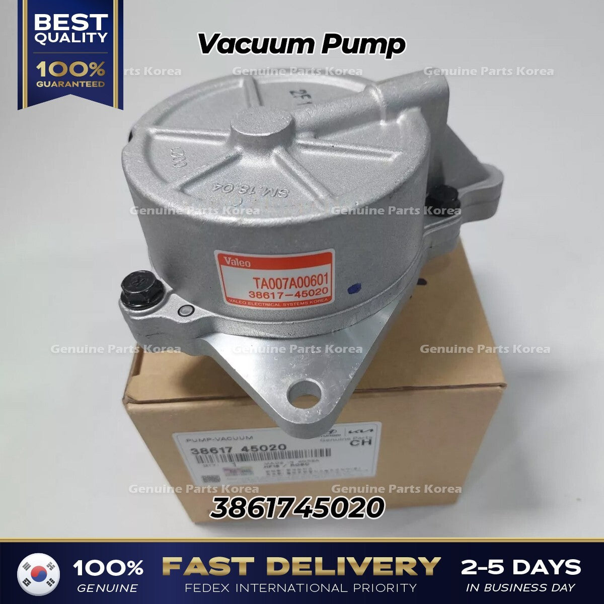 Genuine Vacuum Pump 3861745020 for Hyundai E County E Mighty