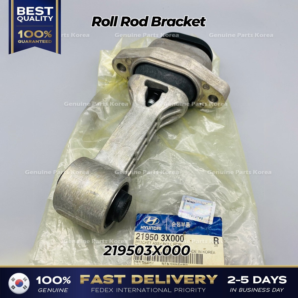 Genuine Roll Rod Bracket 219503X000 for Hyundai Elantra Kia Forte