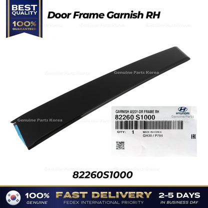 Genuine Door Frame Garnish RH 82260S1000 for Hyundai Santa Fe
