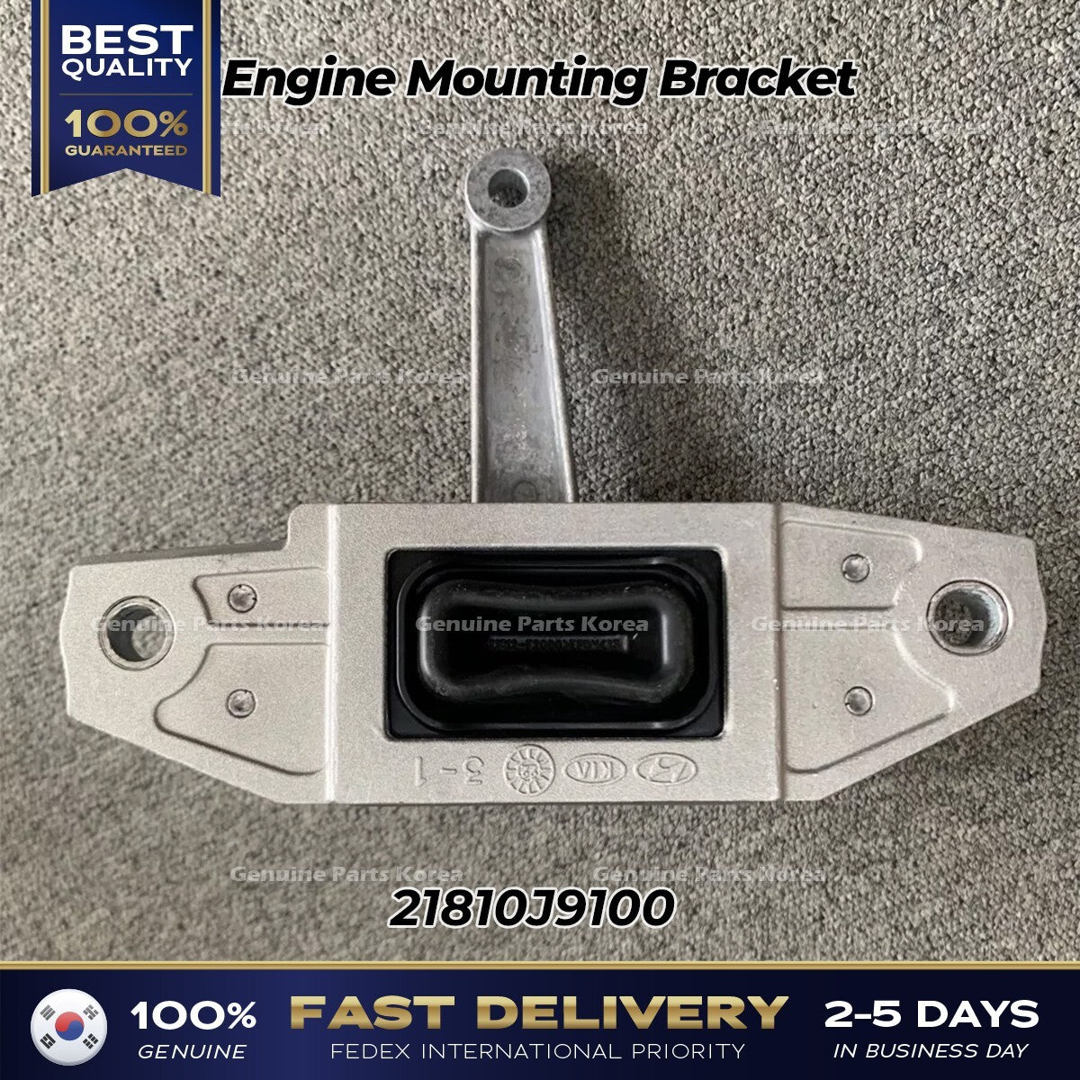 Genuine Engine Mounting Bracket 21810J9100 for Hyundai Kona Kia Seltos