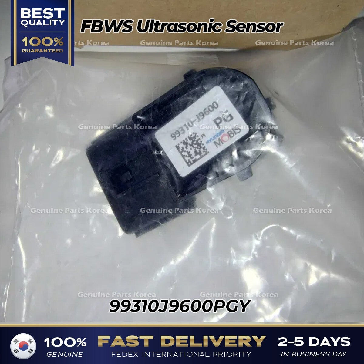 Genuine FBWS Ultrasonic Sensor 99310J9600PGY for Hyundai Kona Electric