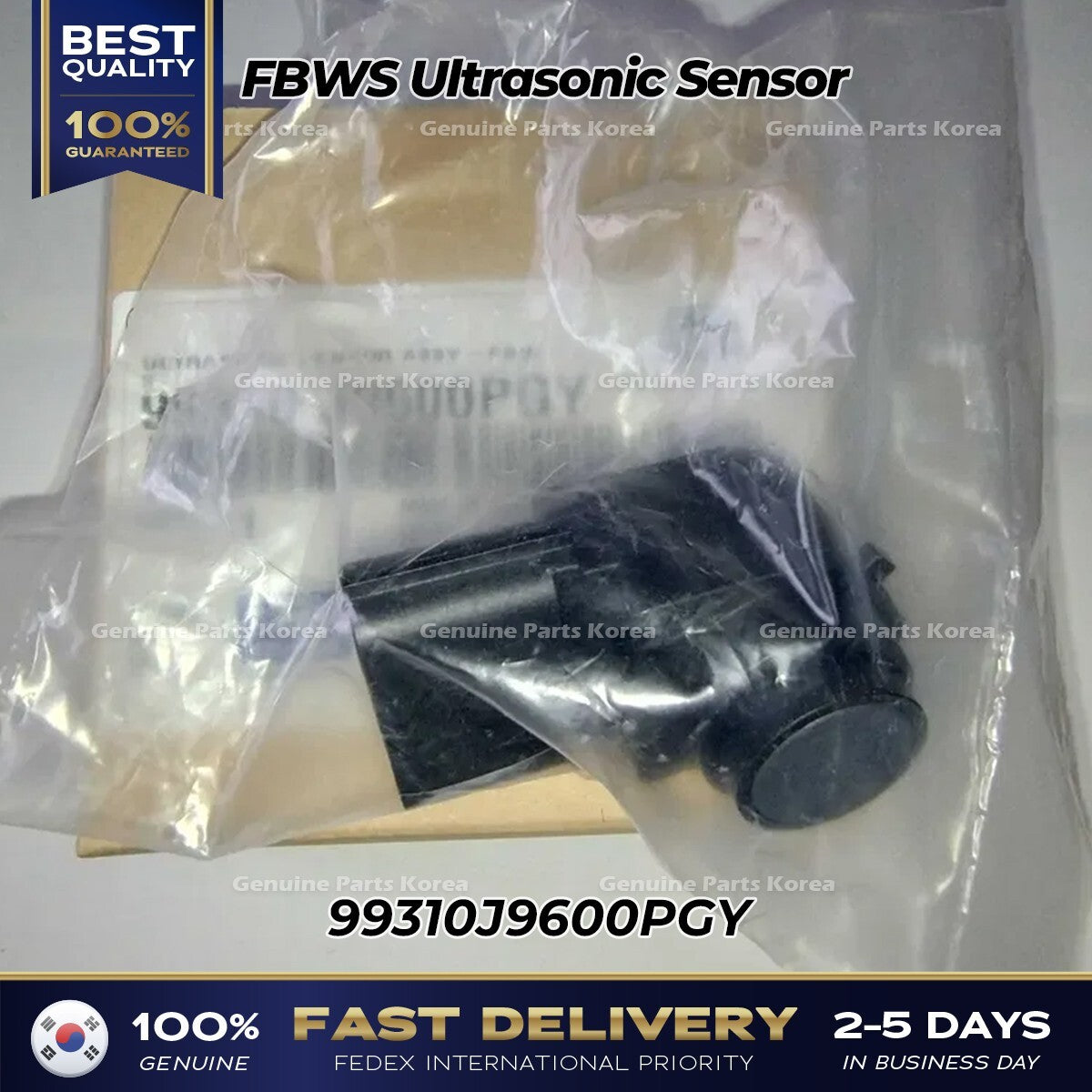 Genuine FBWS Ultrasonic Sensor 99310J9600PGY for Hyundai Kona Electric