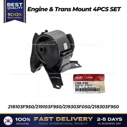 Genuine Engine & Trans Mount 4PCS SET for Kia Amanti