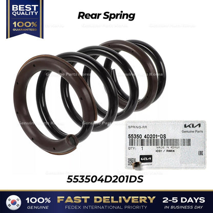 Genuine Rear Spring 553504D201DS for Kia Sedona