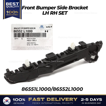 Genuine Front Bumper Side Bracket LH RH SET for Hyundai Sonata