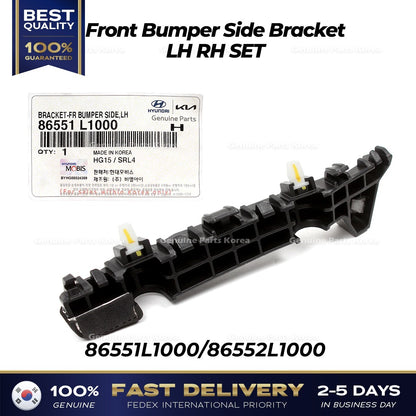 Genuine Front Bumper Side Bracket LH RH SET for Hyundai Sonata