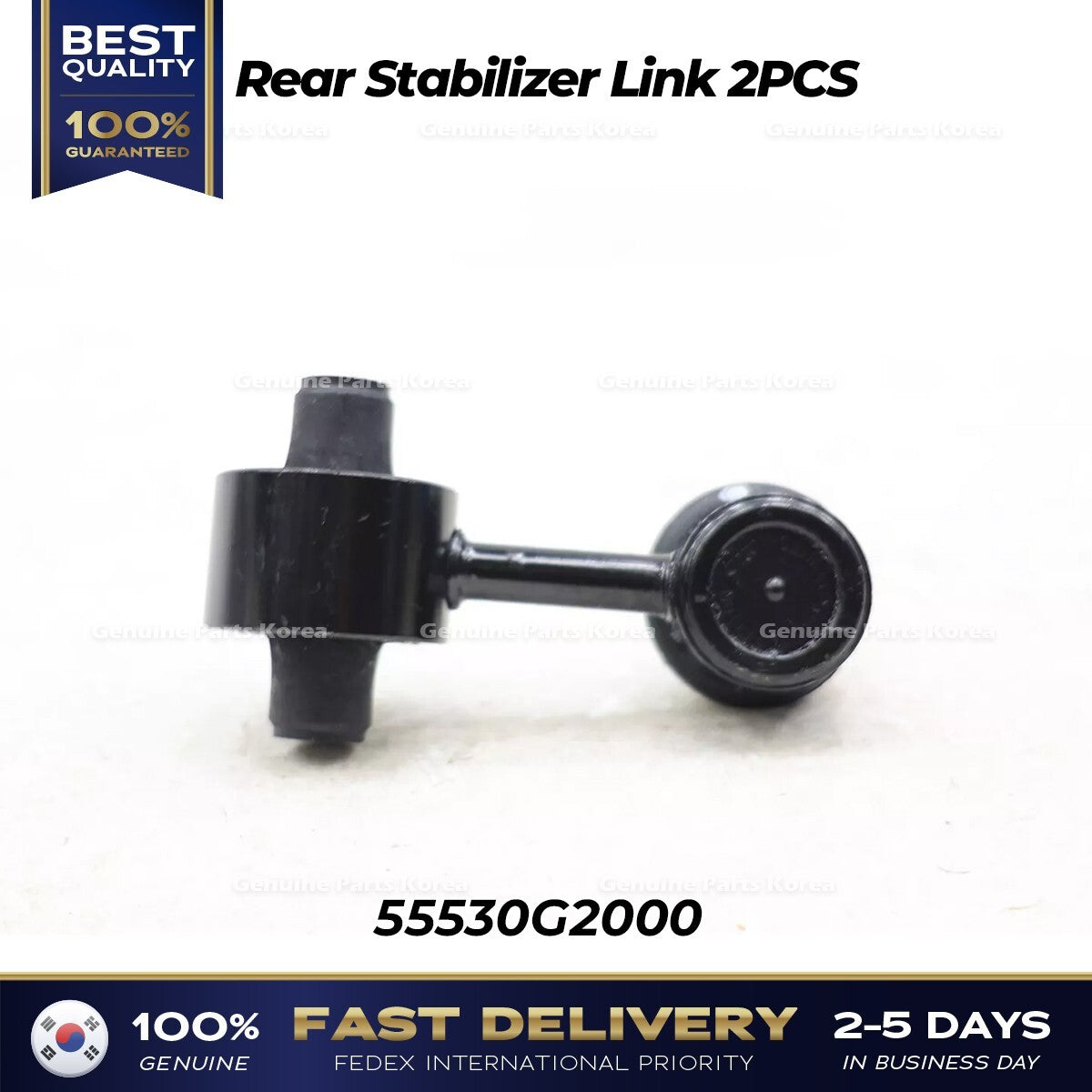 Genuine Rear Stabilizer Link 2PCS 55530G2000 for Hyundai Kia