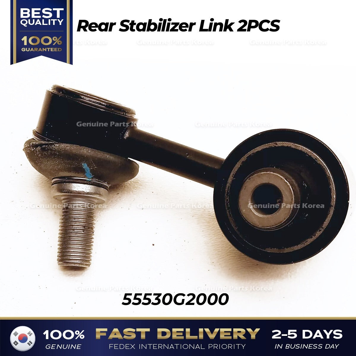 Genuine Rear Stabilizer Link 2PCS 55530G2000 for Hyundai Kia