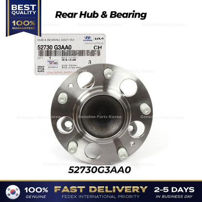 Genuine Rear Hub & Bearing 52730G3AA0 for Hyundai Elantra GT Kia Forte