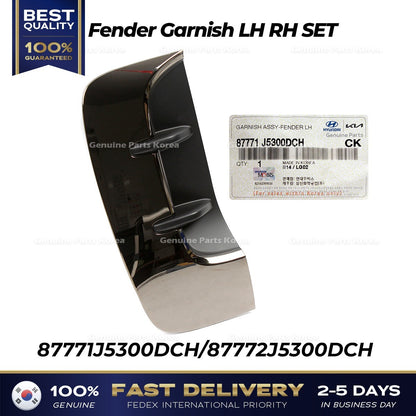 Genuine Fender Garnish LH RH SET for Kia Stinger