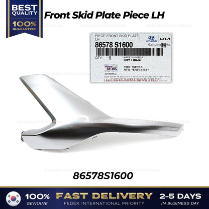 Genuine Front Skid Plate Piece LH 86578S1600 for Hyundai Santa Fe Hybrid