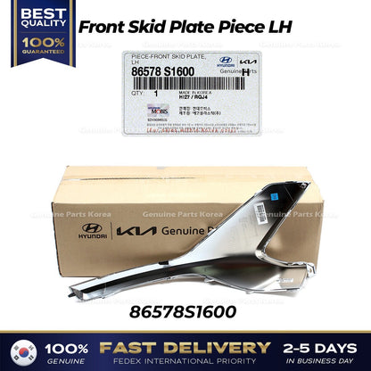 Genuine Front Skid Plate Piece LH 86578S1600 for Hyundai Santa Fe Hybrid