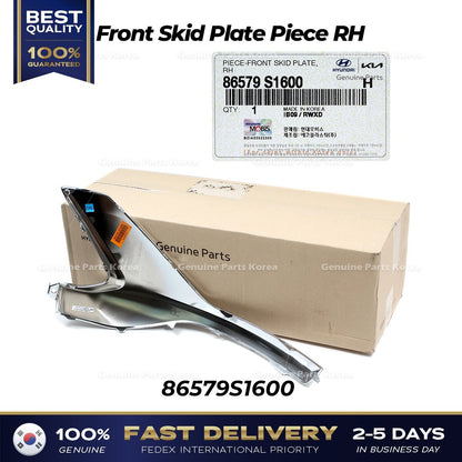 Genuine Front Skid Plate Piece RH 86579S1600 for Hyundai Santa Fe Hybrid
