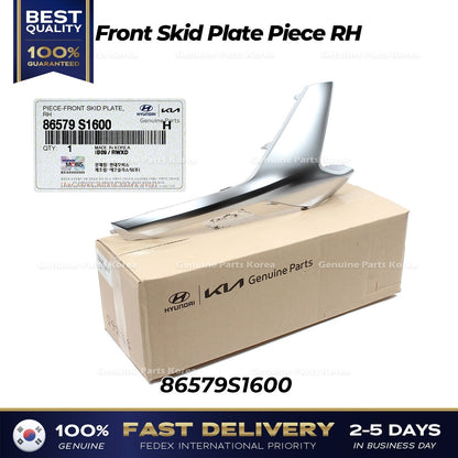Genuine Front Skid Plate Piece RH 86579S1600 for Hyundai Santa Fe Hybrid
