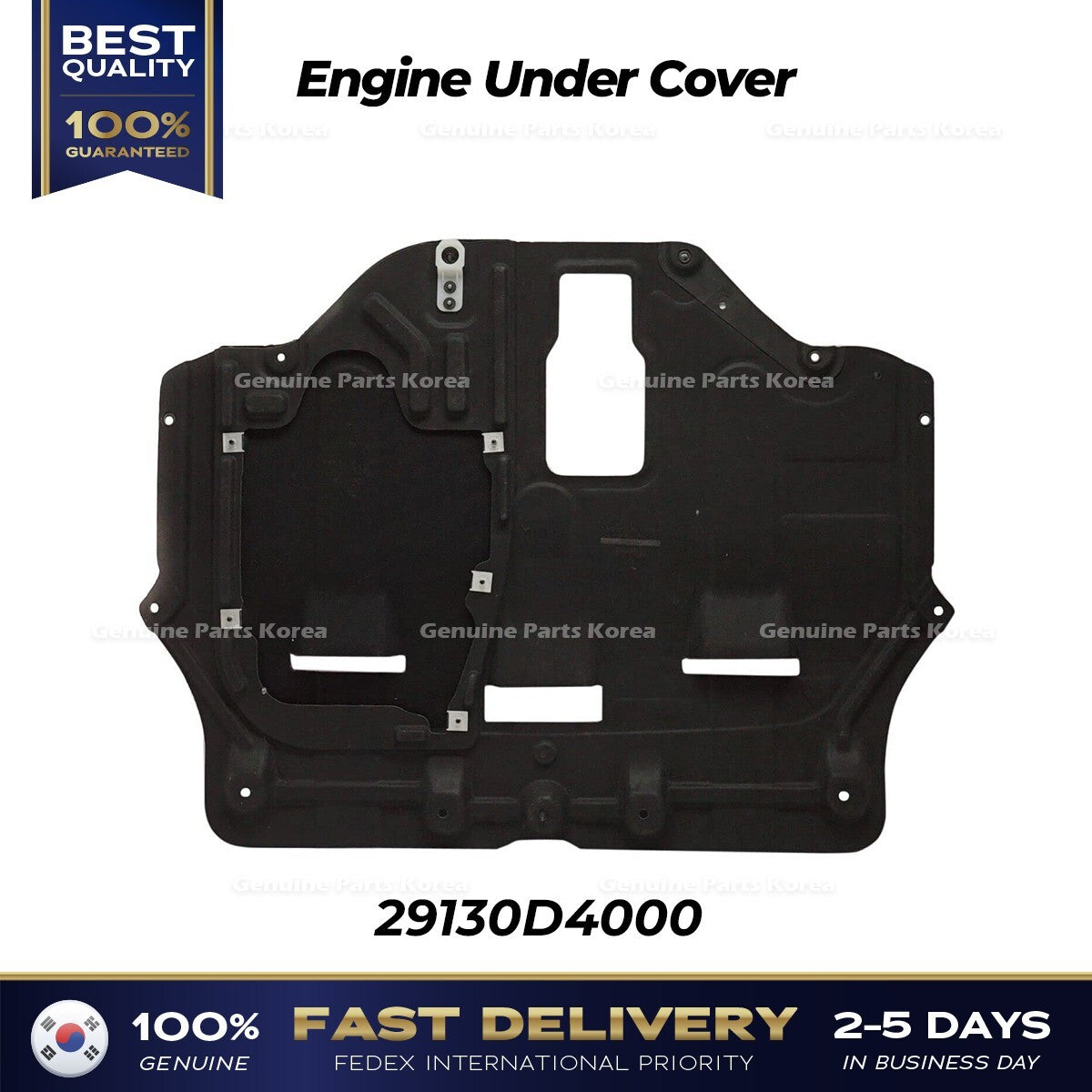 Genuine Engine Under Cover 29130D4000 for Kia Optima Hybrid