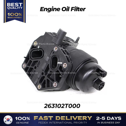 Genuine Engine Oil Filter 263102T000 for Hyundai Genesis GV80 GV70