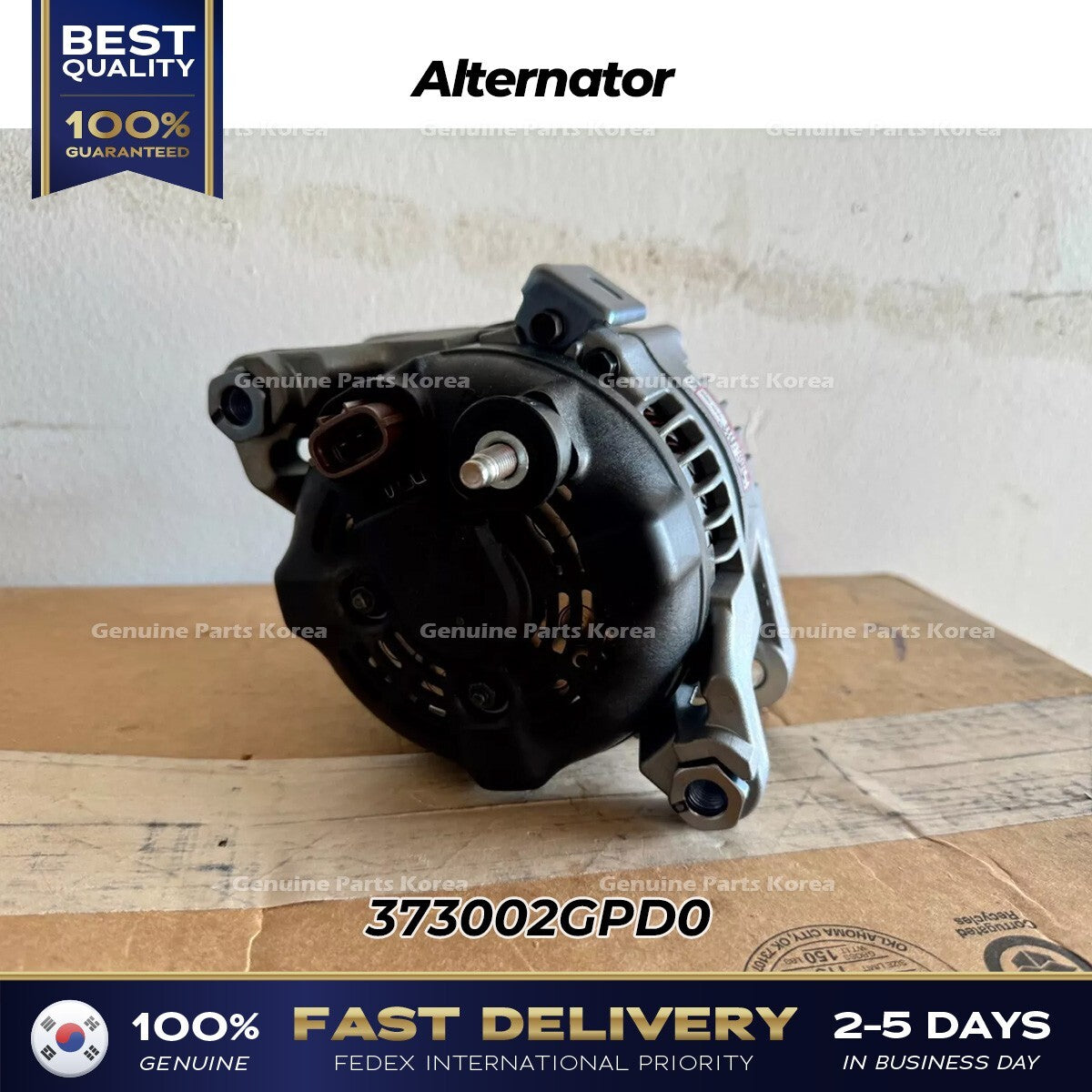Genuine Alternator 373002GPD0 for Hyundai Elantra N Kona N Veloster N