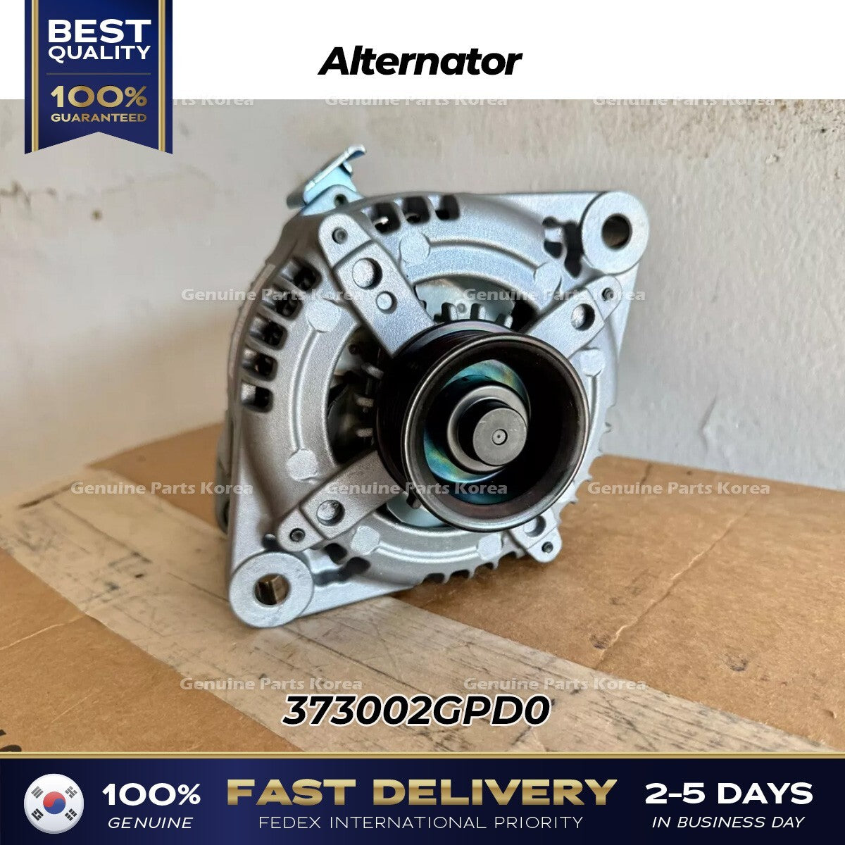 Genuine Alternator 373002GPD0 for Hyundai Elantra N Kona N Veloster N