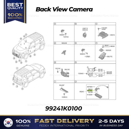 Genuine Back View Camera 99241K0100 for Kia Soul