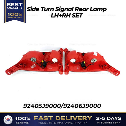 Genuine Side Turn Signal Rear Lamp LH RH SET for Hyundai Kona