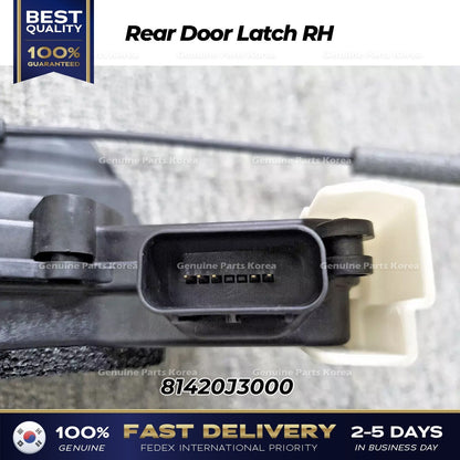 Genuine Rear Door Latch RH 81420J3000 for Hyundai Veloster