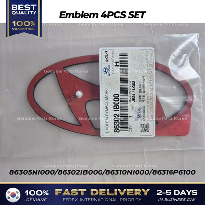 Genuine Emblem 4PCS SET for Hyundai Ioniq 5