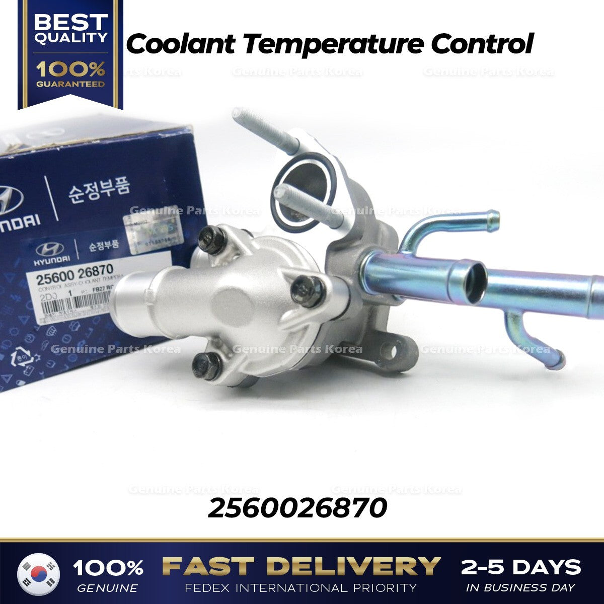 Genuine Coolant Temperature Control 2560026870 for Hyundai Accent Kia Rio