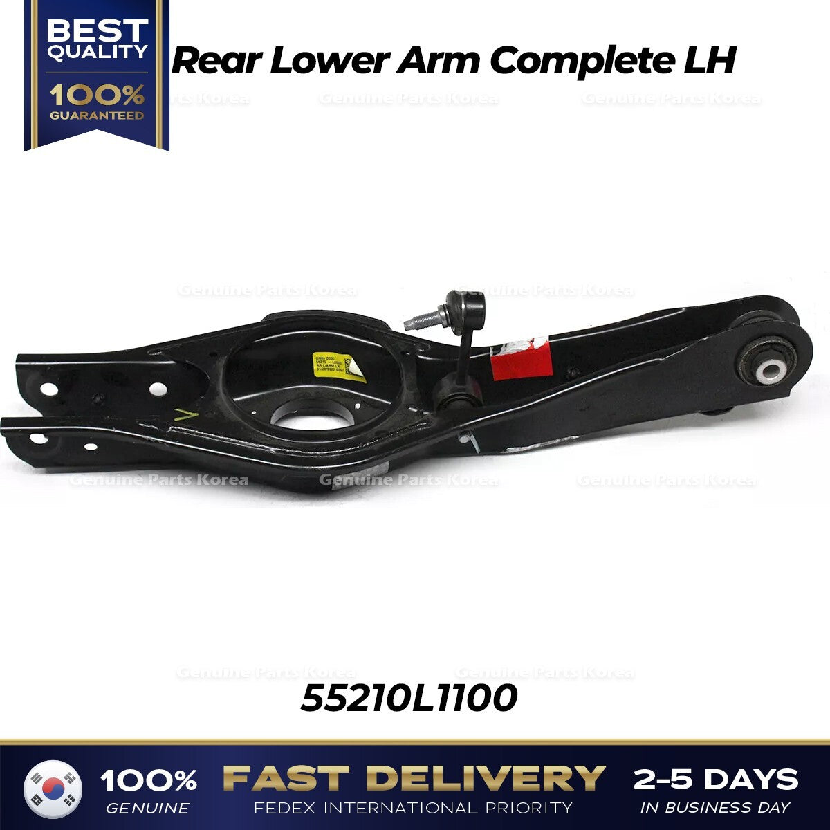 Genuine Rear Lower Arm Complete LH 55210L1100 for Hyundai Sonata