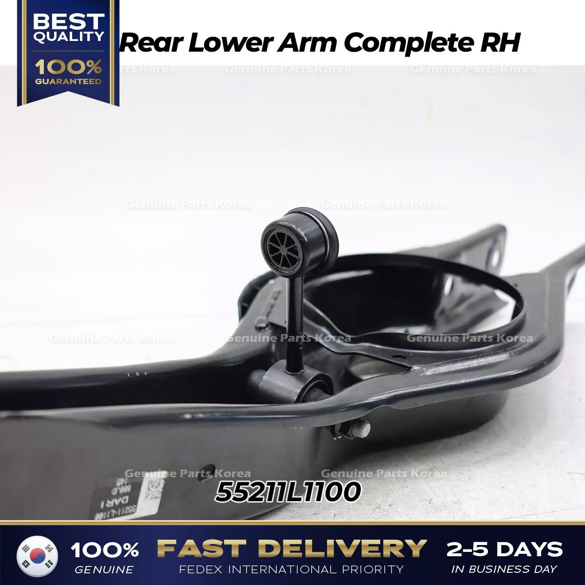 Genuine Rear Lower Arm Complete RH 55211L1100 for Hyundai Sonata
