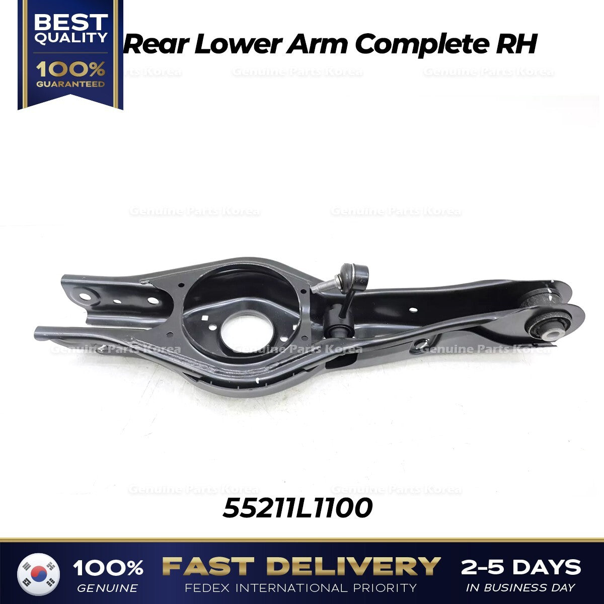 Genuine Rear Lower Arm Complete RH 55211L1100 for Hyundai Sonata