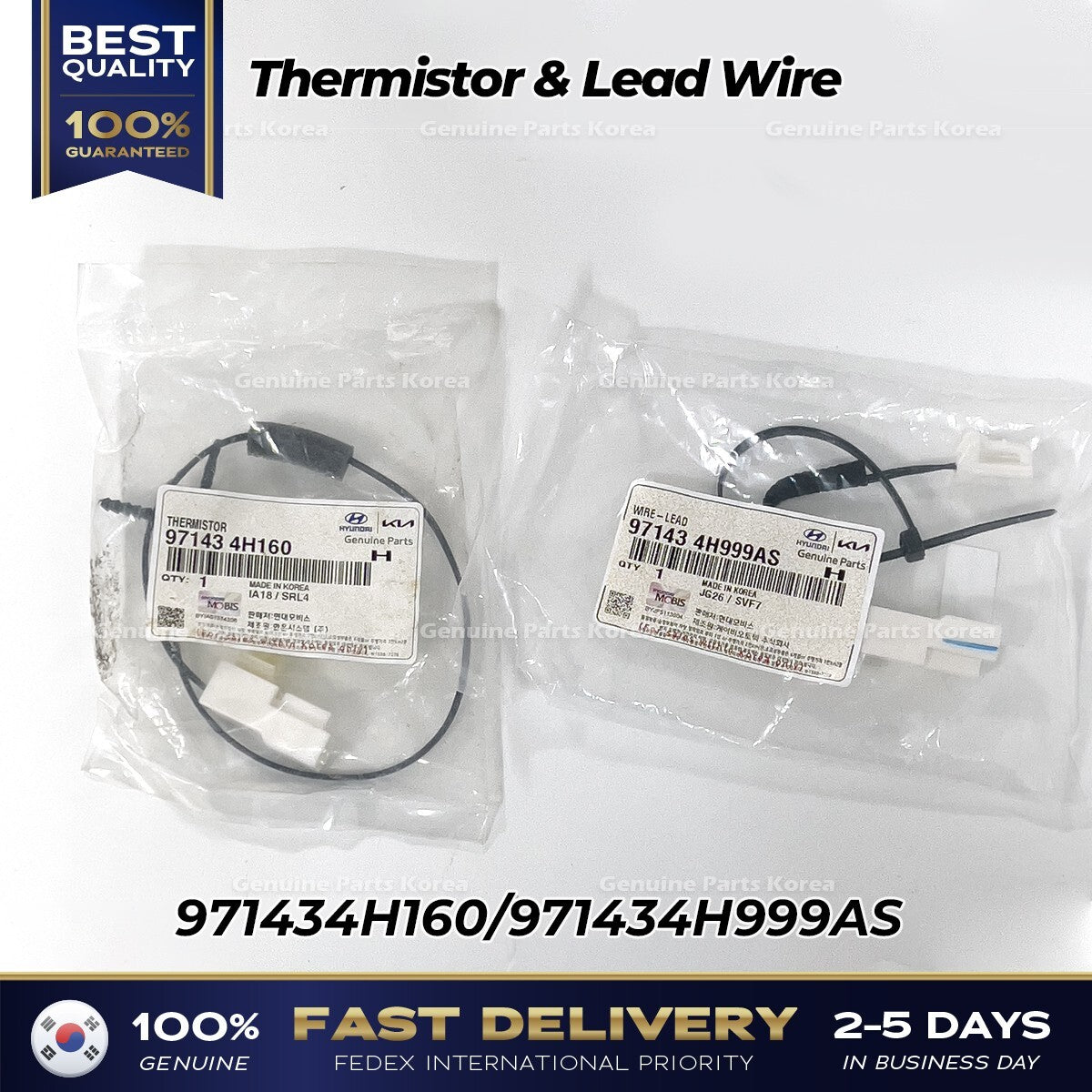 Genuine Thermistor & Lead Wire for Hyundai H1 Grand Starex