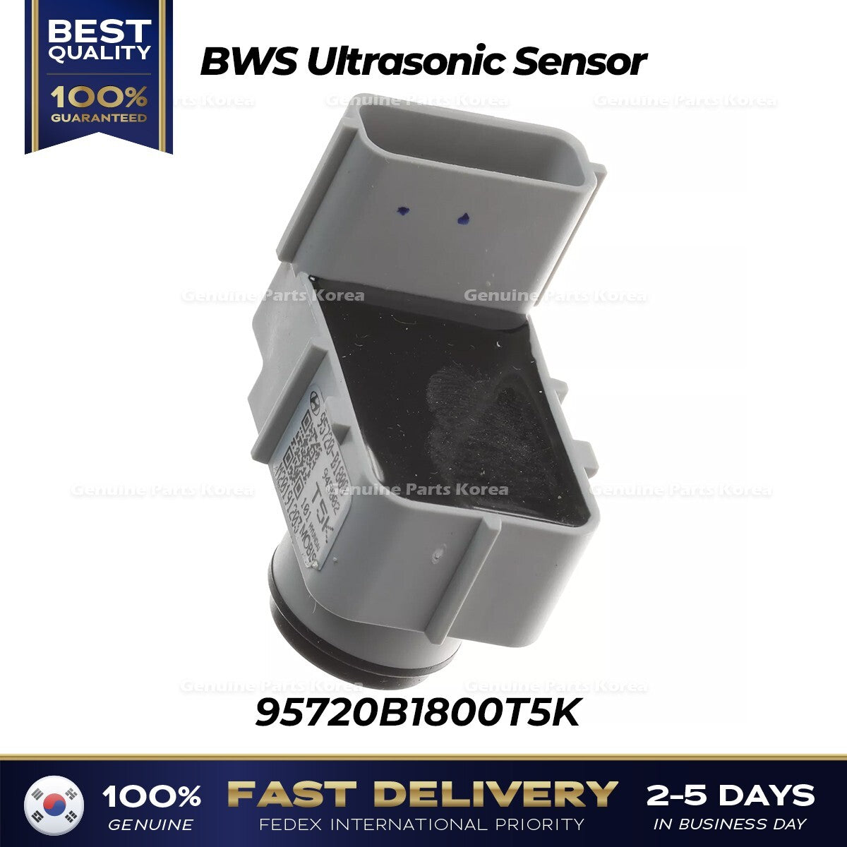 Genuine BWS Ultrasonic Sensor 95720B1800T5K for Hyundai Genesis G80