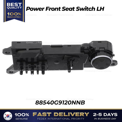 Genuine Power Front Seat Switch LH 88540G9120NNB for Hyundai Genesis G70