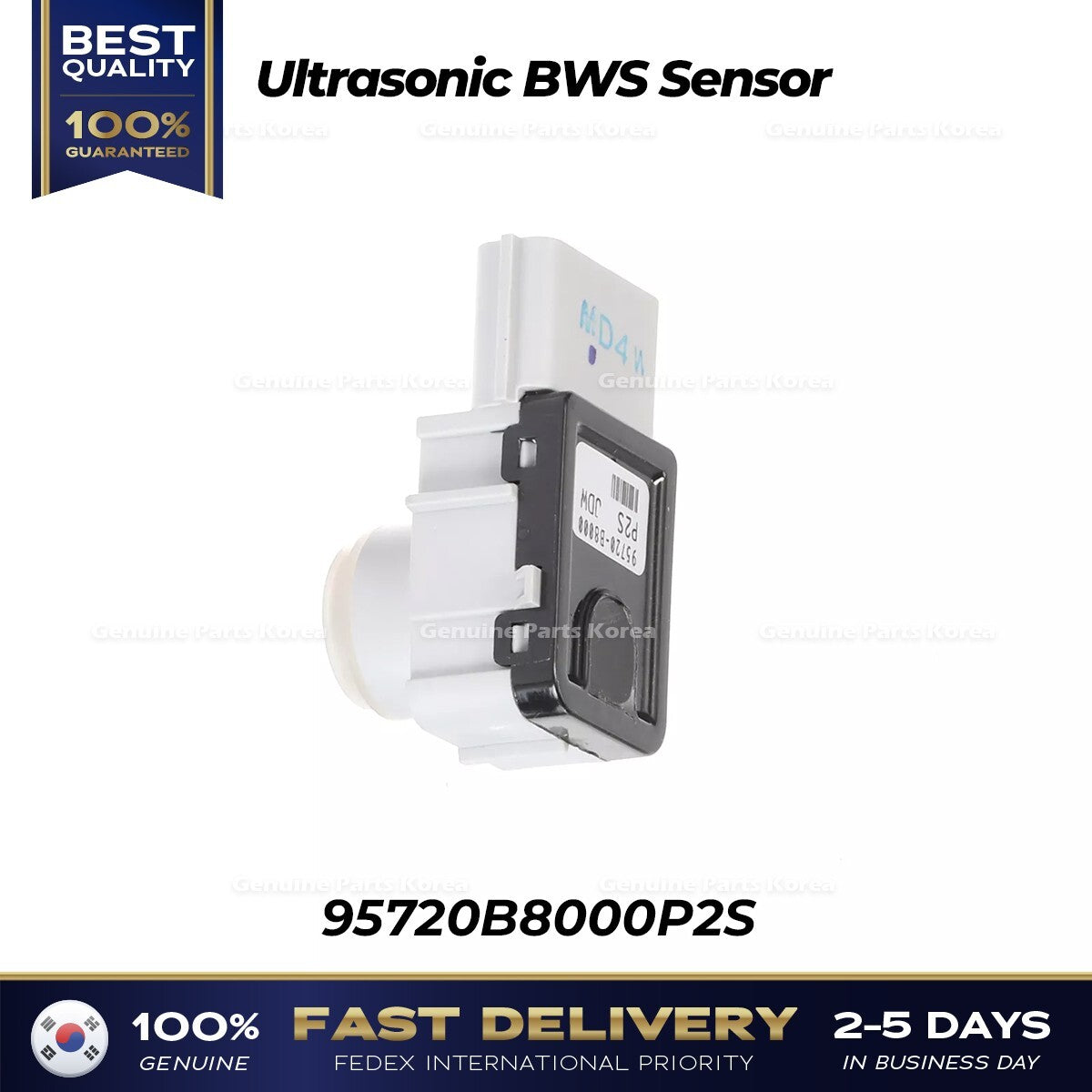 Genuine Ultrasonic BWS Sensor 95720B8000P2S for Hyundai Santa Fe