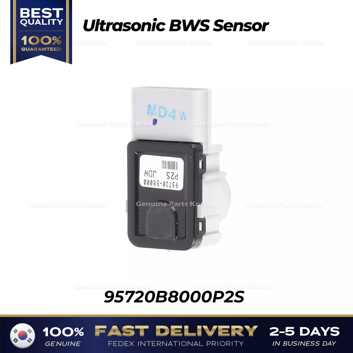 Genuine Ultrasonic BWS Sensor 95720B8000P2S for Hyundai Santa Fe