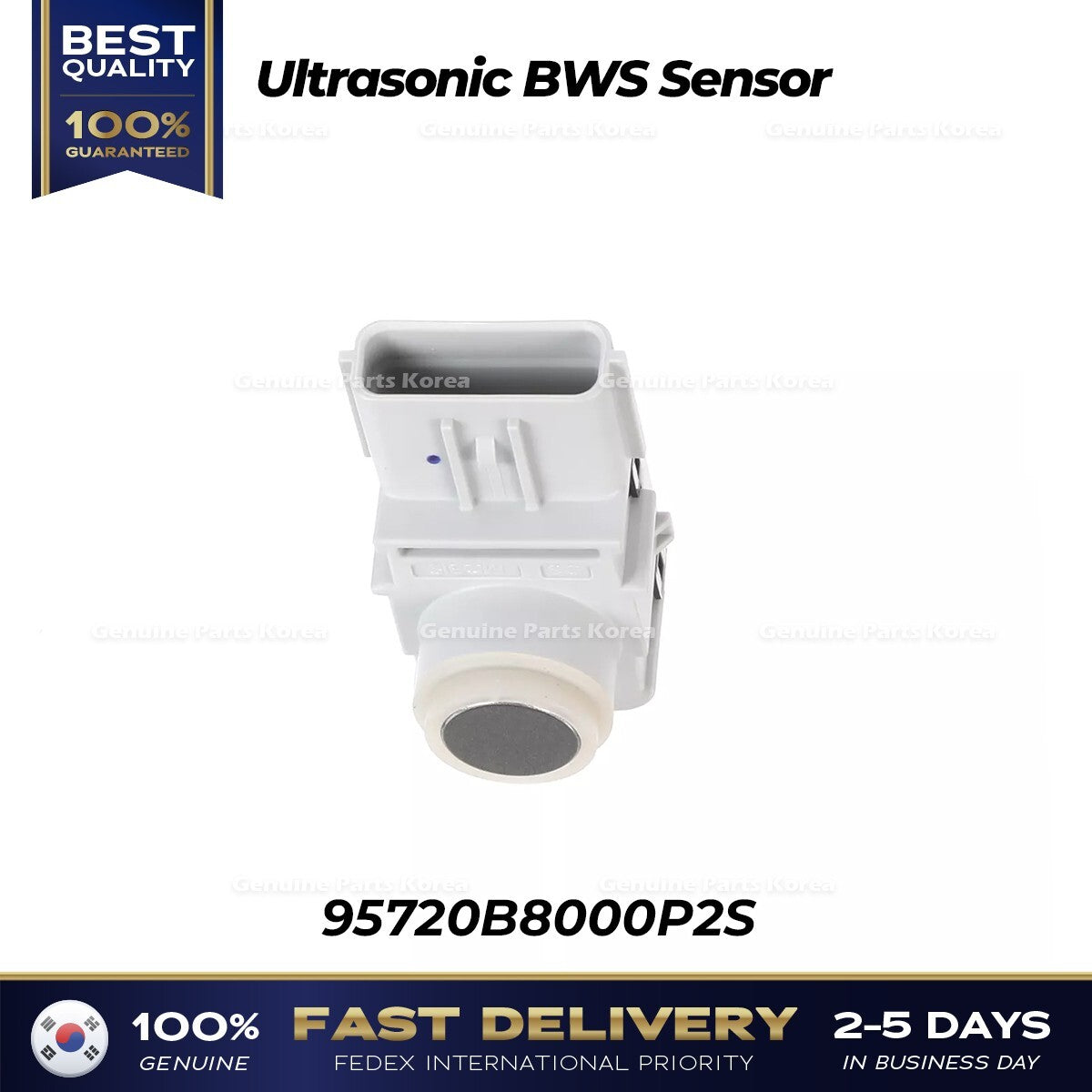 Genuine Ultrasonic BWS Sensor 95720B8000P2S for Hyundai Santa Fe